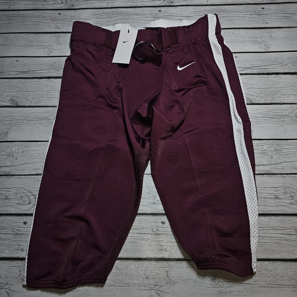 Nike Men's Maroon Size XL Defender Football Pants‎ #CI3771-670 NWT